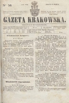 Gazeta Krakowska. 1845, nr 56