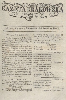 Gazeta Krakowska. 1828, nr 89