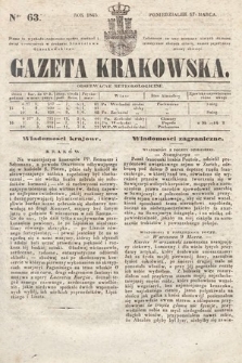 Gazeta Krakowska. 1845, nr 63