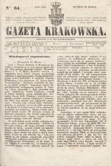 Gazeta Krakowska. 1845, nr 64