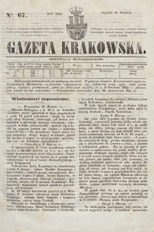 Gazeta Krakowska. 1845, nr 67