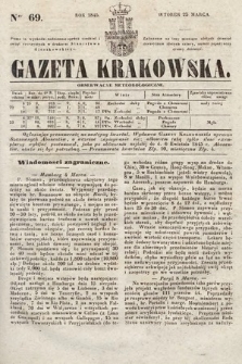 Gazeta Krakowska. 1845, nr 69