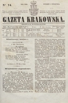 Gazeta Krakowska. 1845, nr 74