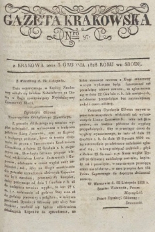 Gazeta Krakowska. 1828, nr 97