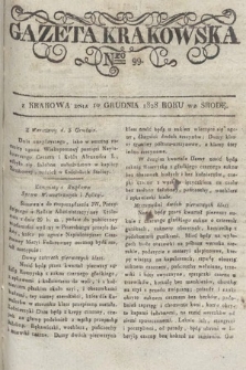 Gazeta Krakowska. 1828, nr 99