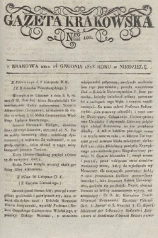 Gazeta Krakowska. 1828, nr 100