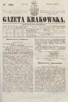 Gazeta Krakowska. 1845, nr 100