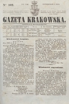 Gazeta Krakowska. 1845, nr 102