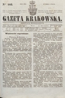 Gazeta Krakowska. 1845, nr 103