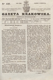 Gazeta Krakowska. 1845, nr 127