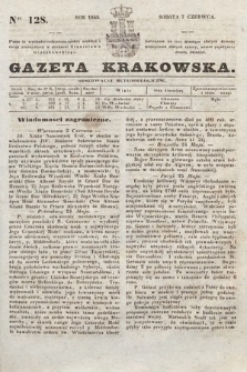 Gazeta Krakowska. 1845, nr 128