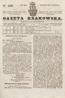 Gazeta Krakowska. 1845, nr 129