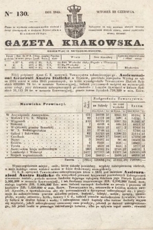 Gazeta Krakowska. 1845, nr 130