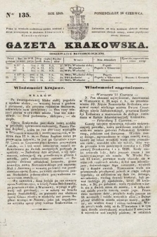 Gazeta Krakowska. 1845, nr 135