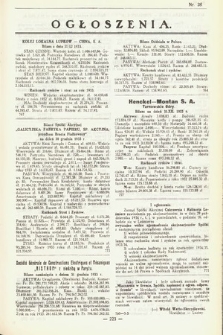 Ogłoszenia [dodatek do Dziennika Urzędowego Ministerstwa Skarbu]. 1934, nr 28