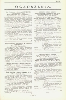 Ogłoszenia [dodatek do Dziennika Urzędowego Ministerstwa Skarbu]. 1934, nr 30