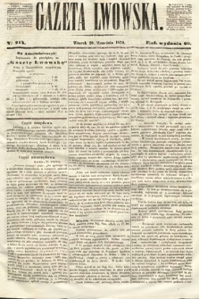 Gazeta Lwowska. 1870, nr 214