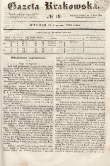 Gazeta Krakowska. 1848, nr 19