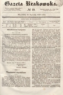 Gazeta Krakowska. 1848, nr 22