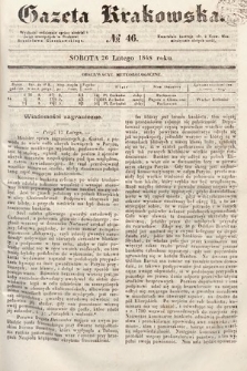 Gazeta Krakowska. 1848, nr 46