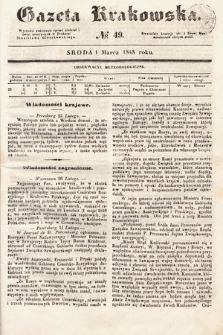 Gazeta Krakowska. 1848, nr 49