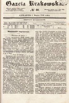 Gazeta Krakowska. 1848, nr 50