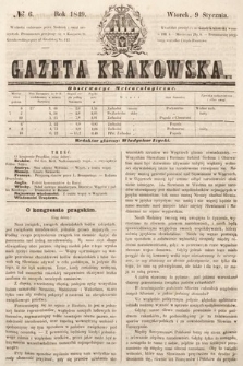 Gazeta Krakowska. 1849, nr 6