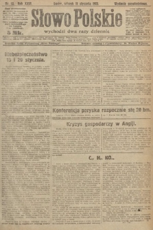 Słowo Polskie. 1921, nr 13