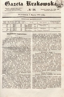 Gazeta Krakowska. 1848, nr 54