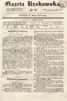 Gazeta Krakowska. 1848, nr 57