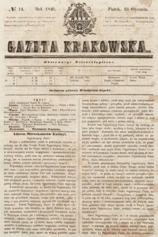 Gazeta Krakowska. 1849, nr 14