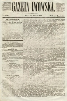 Gazeta Lwowska. 1870, nr 220
