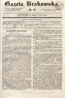 Gazeta Krakowska. 1848, nr 62