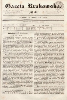 Gazeta Krakowska. 1848, nr 64