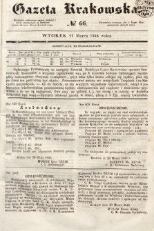 Gazeta Krakowska. 1848, nr 66