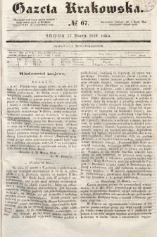 Gazeta Krakowska. 1848, nr 67