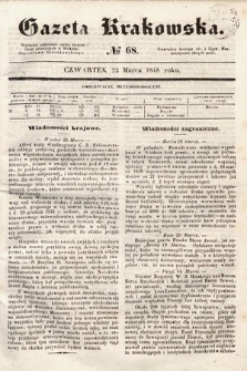 Gazeta Krakowska. 1848, nr 68