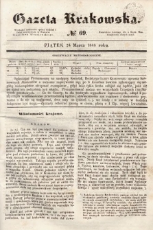 Gazeta Krakowska. 1848, nr 69