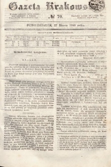 Gazeta Krakowska. 1848, nr 70