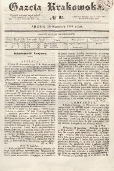 Gazeta Krakowska. 1848, nr 95