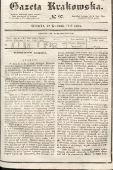 Gazeta Krakowska. 1848, nr 97