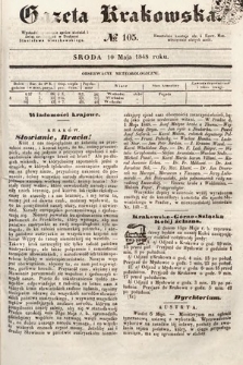 Gazeta Krakowska. 1848, nr 105