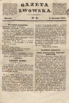 Gazeta Lwowska. 1842, nr 2