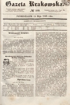 Gazeta Krakowska. 1848, nr 109