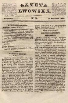 Gazeta Lwowska. 1842, nr 3