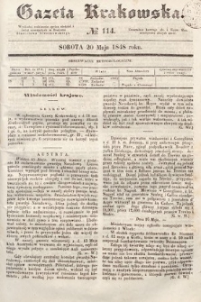 Gazeta Krakowska. 1848, nr 114