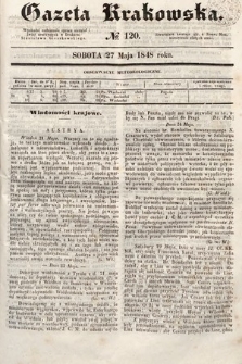 Gazeta Krakowska. 1848, nr 120