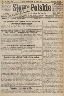 Słowo Polskie. 1921, nr 71
