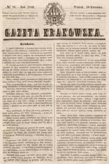 Gazeta Krakowska. 1849, nr 79