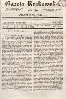 Gazeta Krakowska. 1848, nr 122